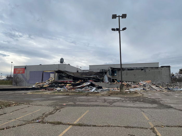 demolished Dec 2024 from mlive AMC Cinemas, Jackson